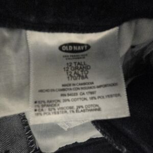 Old Navy Men's Black Jeans